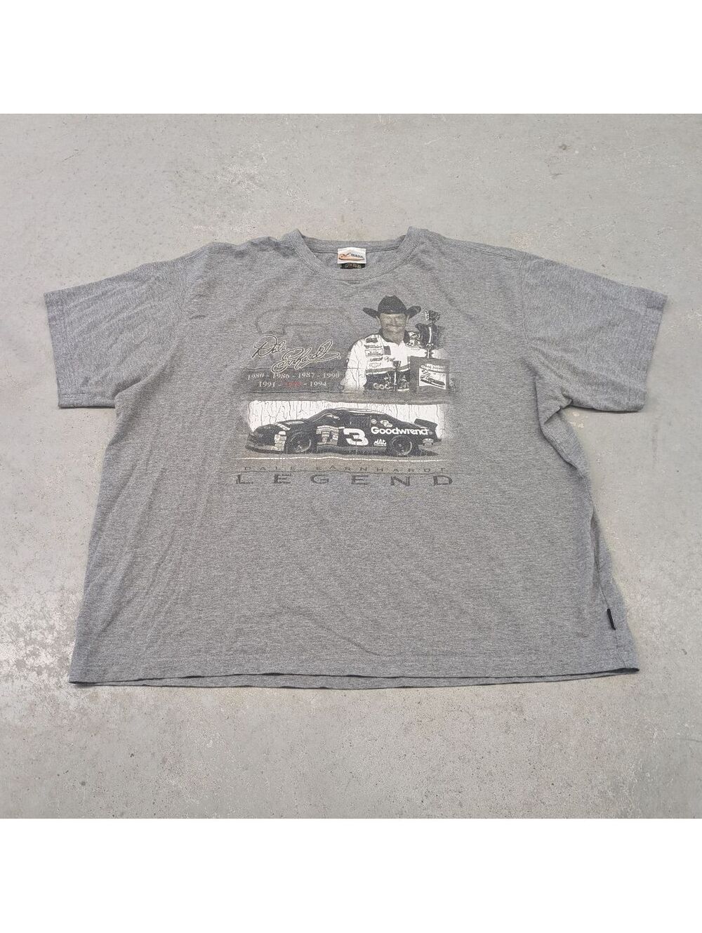 Y2K NASCAR Dale Earnhardt Legend Chase Boxy T-shirt